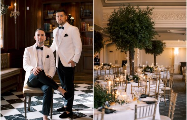 Tree Floral Designs at This Black-Tie Wedding at Park Savoy Estate