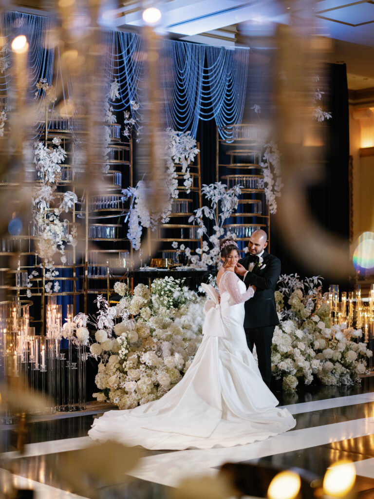 Ballroom wedding at The Grove in Cedar Grove NJ.