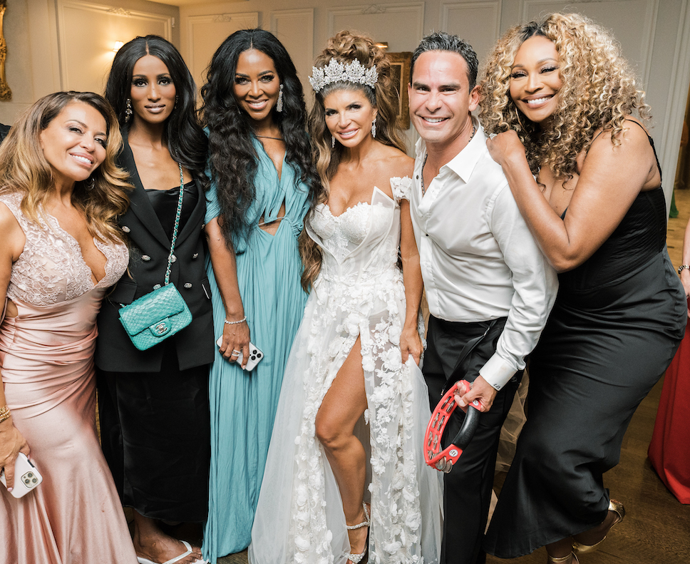 teresa giudice bridesmaid dresses See Photos From Teresa Giudice's Glamorous Wedding to Luis Ruelas