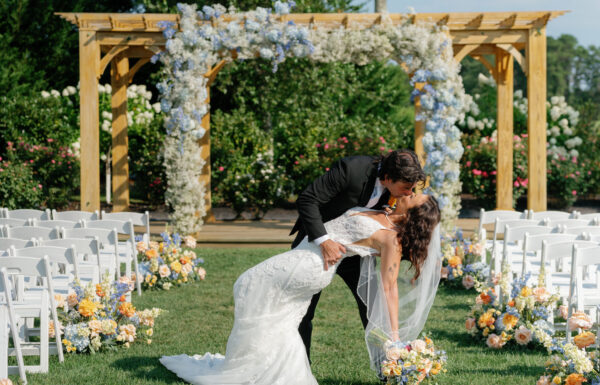 The wedding of A Dreamy “On Cloud Nine”-Themed Wedding at a Winery A colorful Renault Winery wedding in New Jersey. Gallery 5