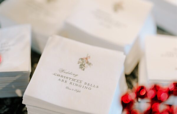 The wedding of A Christmas-Themed Wedding With Timeless Holiday Charm A Christmas-themed wedding at TillingHouse in New Jersey. Gallery 12