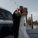 The wedding of A Venue on the Water Was Essential For This Beach-Loving Couple A wedding at Oyster Point Hotel in New Jersey. Gallery 2