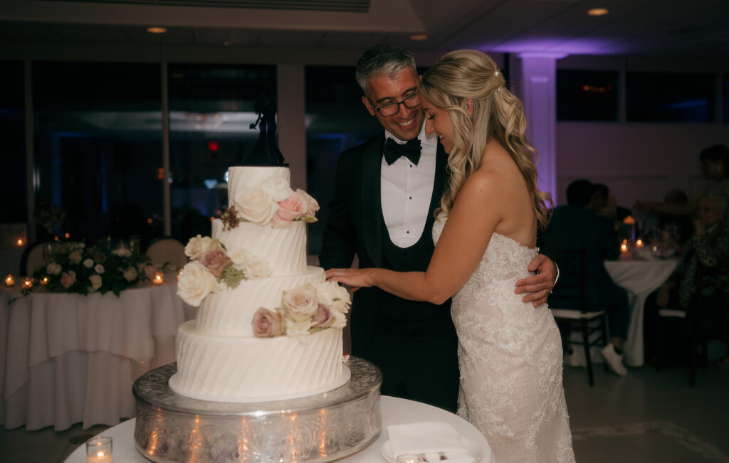 A wedding at Oyster Point Hotel in New Jersey.