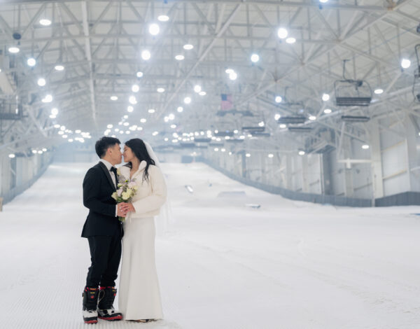 First wedding at Big Snow American Dream.