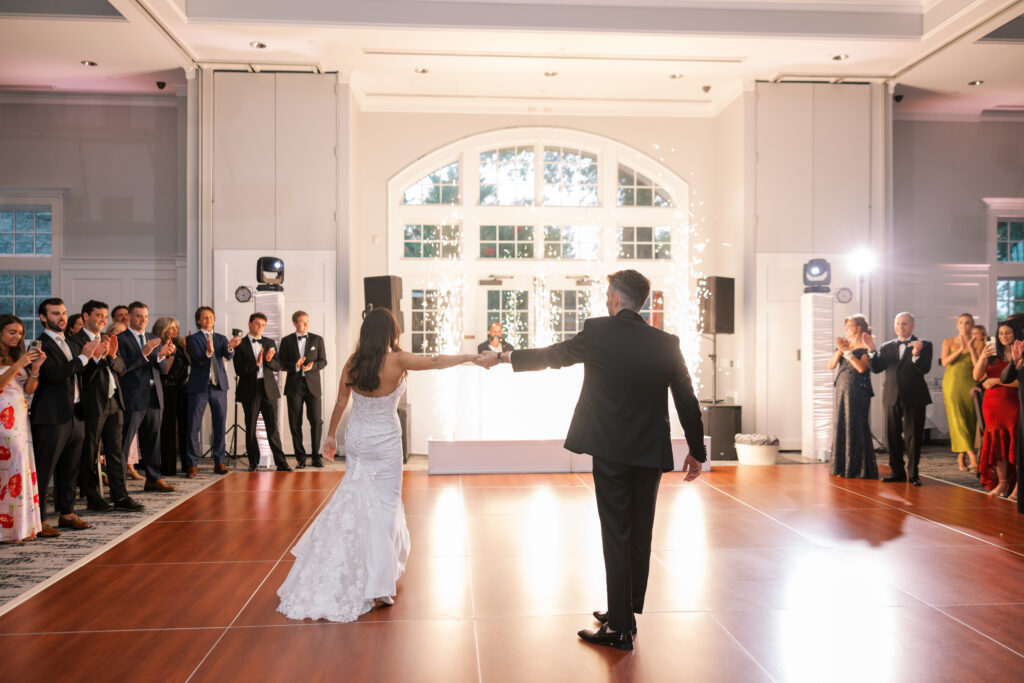 A wedding at the Park Avenue Club in New Jersey.