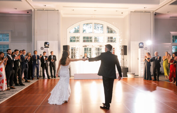 A wedding at the Park Avenue Club in New Jersey.