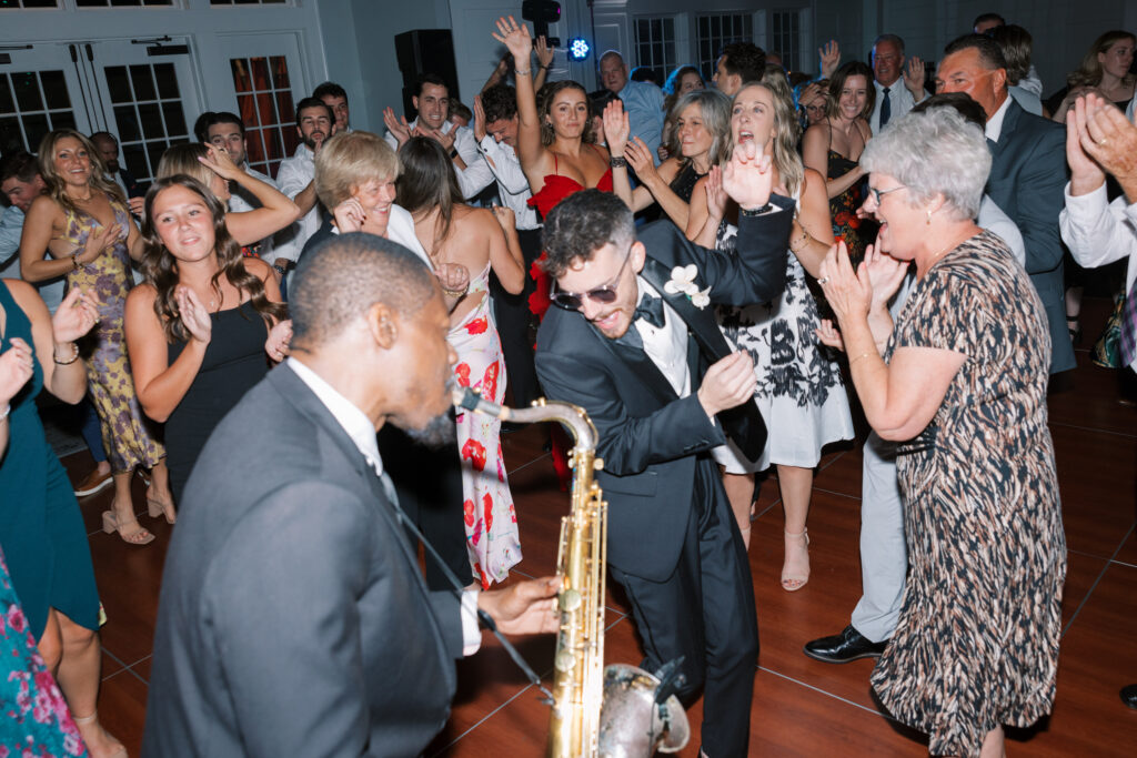 A wedding at the Park Avenue Club in New Jersey.