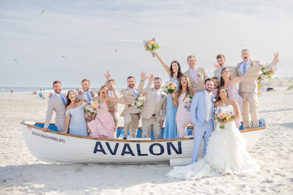 A beautiful wedding at ICONA Avalon in New Jersey.