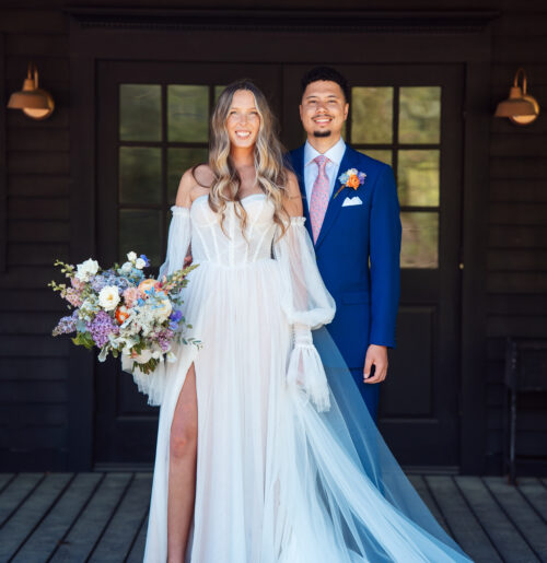 The wedding of Boho Meets Whimsical at This Wedding In a 1895 Avant Garde Restored Barn A unique wedding at Everly at Railroad in Tuckahoe, New Jersey.