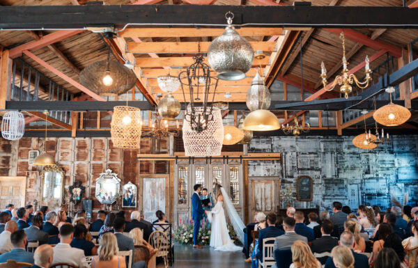 A unique wedding at Everly at Railroad in Tuckahoe, New Jersey.