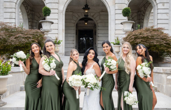 Maddy Cretella, whose parents own By Landmark, wed at Elkins Estate in Pennsylvania.