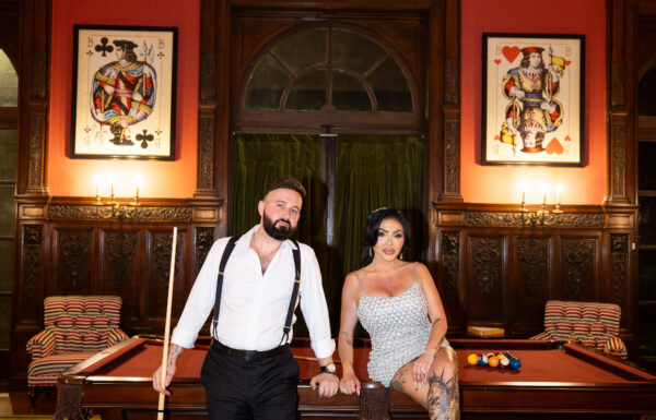 Maddy Cretella, whose parents own By Landmark, wed at Elkins Estate in Pennsylvania.