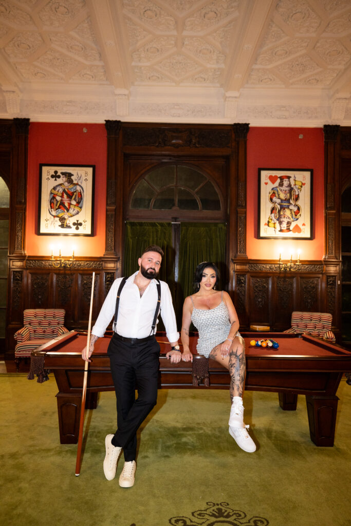 Maddy Cretella, whose parents own By Landmark, wed at Elkins Estate in Pennsylvania.