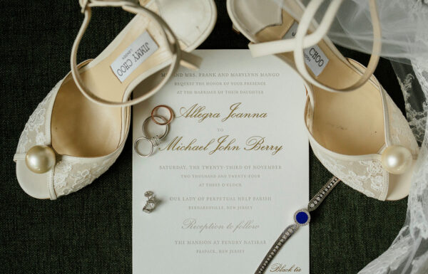 An elegant wedding at Pendry Natirar in New Jersey.