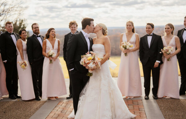 An elegant wedding at Pendry Natirar in New Jersey.