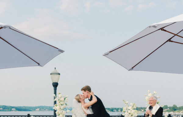A wedding at the Molly Pitcher Inn in New Jersey.