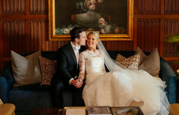 An elegant wedding at Pendry Natirar in New Jersey.