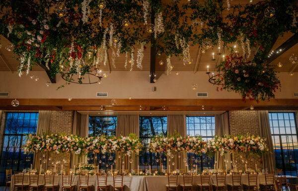 An elegant wedding at Pendry Natirar in New Jersey.