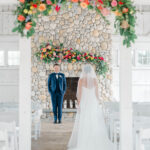The wedding of A Coastal Wedding With Vibrant Colors & Meaningful Details A wedding at Bonnet Island Estate. Gallery 3