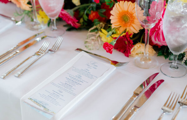 The wedding of A Coastal Wedding With Vibrant Colors & Meaningful Details A wedding at Bonnet Island Estate. Gallery 7