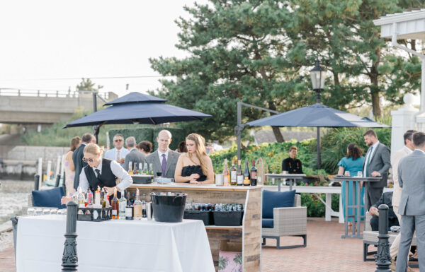 The wedding of A Coastal Wedding With Vibrant Colors & Meaningful Details A wedding at Bonnet Island Estate. Gallery 9