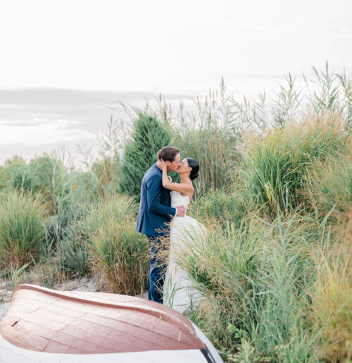 The wedding of A Coastal Wedding With Vibrant Colors & Meaningful Details A wedding at Bonnet Island Estate.