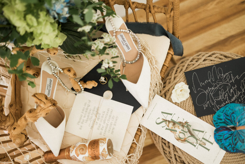 A styled shoot at Coastal Chateau in Ocean City, New Jersey.