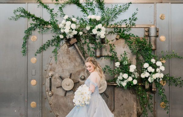 The wedding of Lots of Disco Balls & a Blue Wedding Gown at This Wedding in a Restored Bank A wedding at Felina. Gallery 4