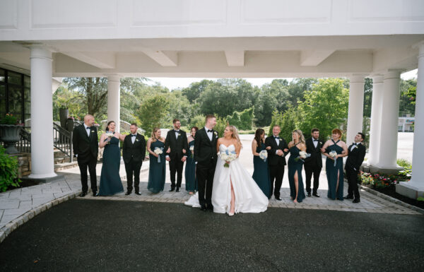 A wedding at the Mansion at Mountain Lakes.