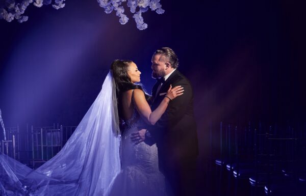 Cherry Blossoms, Candlelight & a First Dance on a Cloud at the Sheraton Grand Ballroom in Eatontown