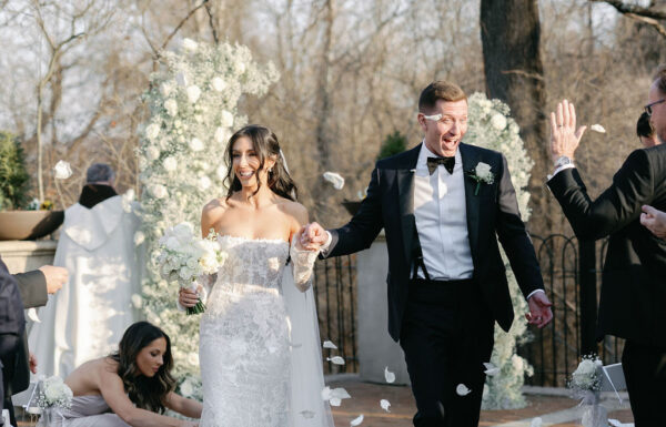 A wedding at Hotel du Village.