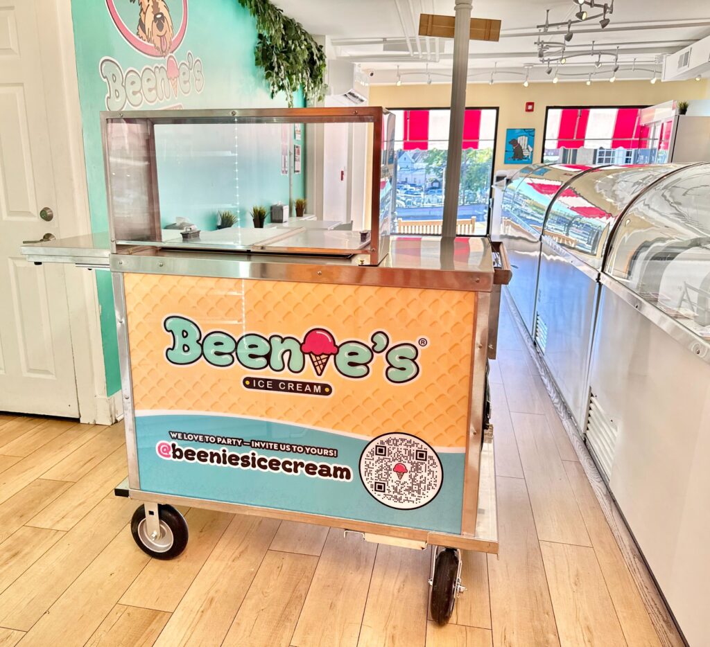 Beenie's Ice Cream in Morristown turns leftover wedding cake into custom ice cream.