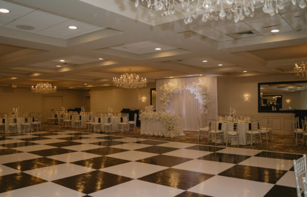 The wedding of An Elegant Black and White Wedding With Swan Details A wedding at Sterling Ballroom in New Jersey. Gallery 11
