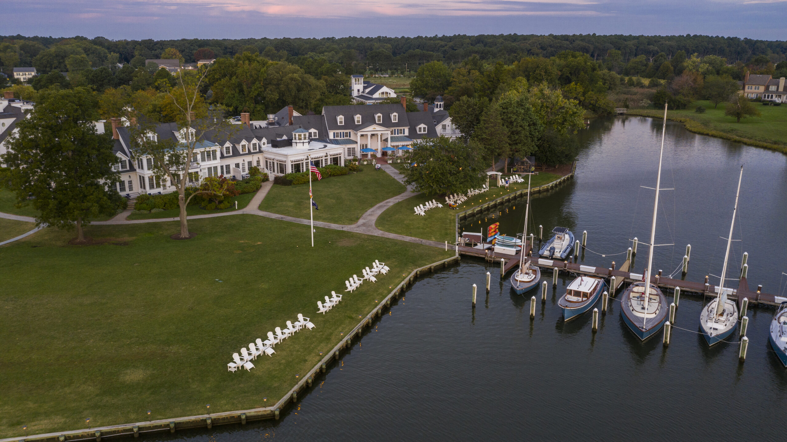 If the ideal getaway is a balance of a beautiful location, fun activities (including the pampering variety) and luxurious accommodations, the Inn at Perry Cabin is, indeed, ideal. 
