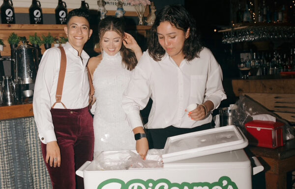 A wedding at Whitechapel Projects in New Jersey.