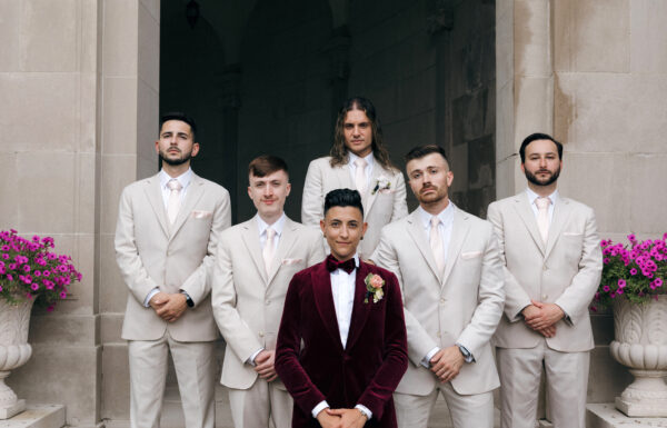 A wedding at Whitechapel Projects in New Jersey.