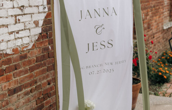 A wedding at Whitechapel Projects in New Jersey.