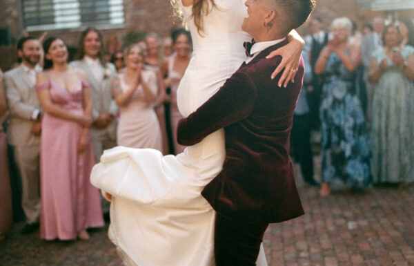 A wedding at Whitechapel Projects in New Jersey.