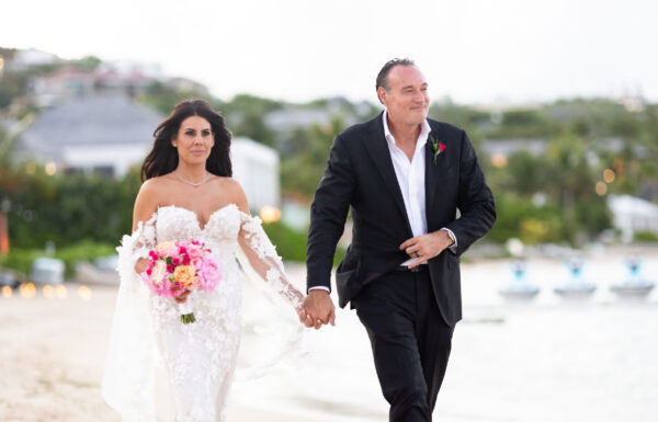 This NJ couple had a destination wedding in St. Barts.