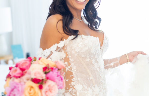 This NJ couple had a destination wedding in St. Barts.