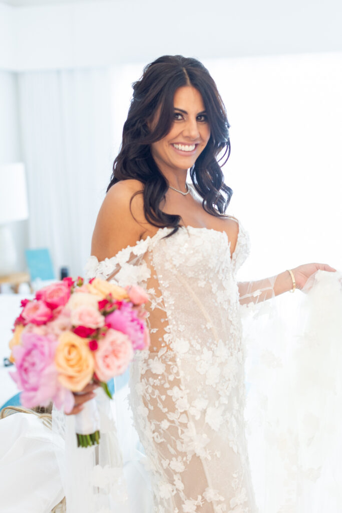 This NJ couple had a destination wedding in St. Barts.