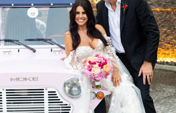 This NJ couple had a destination wedding in St. Barts.