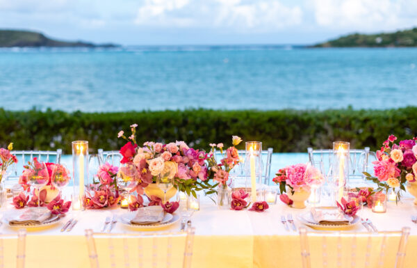 This NJ couple had a destination wedding in St. Barts.