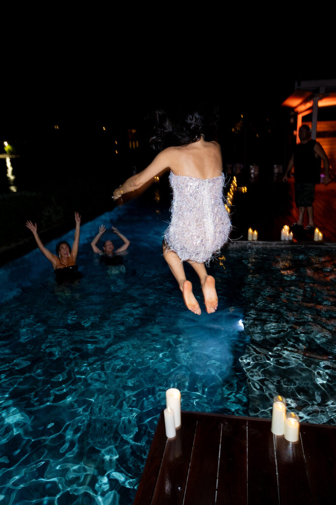 This NJ couple had a destination wedding in St. Barts.