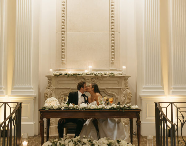 A wedding at Nanina's in the Park.