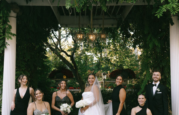 A wedding at Nanina's in the Park.