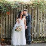 A Cheery Color Scheme in the Decor, Flowers & Bridesmaid Dresses at This Lake Mohawk Country Club Wedding