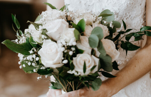 The wedding of Tons of Warm Candlelight & All-White Florals at This Cozy Winter Wedding at Olde Mill Inn A wedding at the Olde Mill Inn in Basking Ridge, New Jersey. Gallery 0