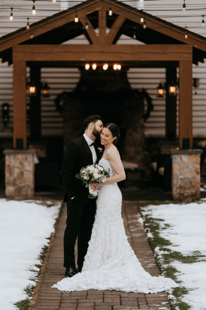 A wedding at the Olde Mill Inn in Basking Ridge, New Jersey.
