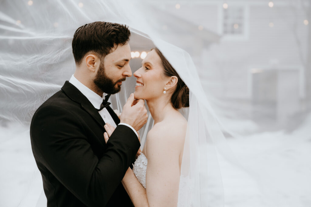 A wedding at the Olde Mill Inn in Basking Ridge, New Jersey.